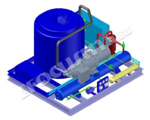 Flake ice machine in Yemen